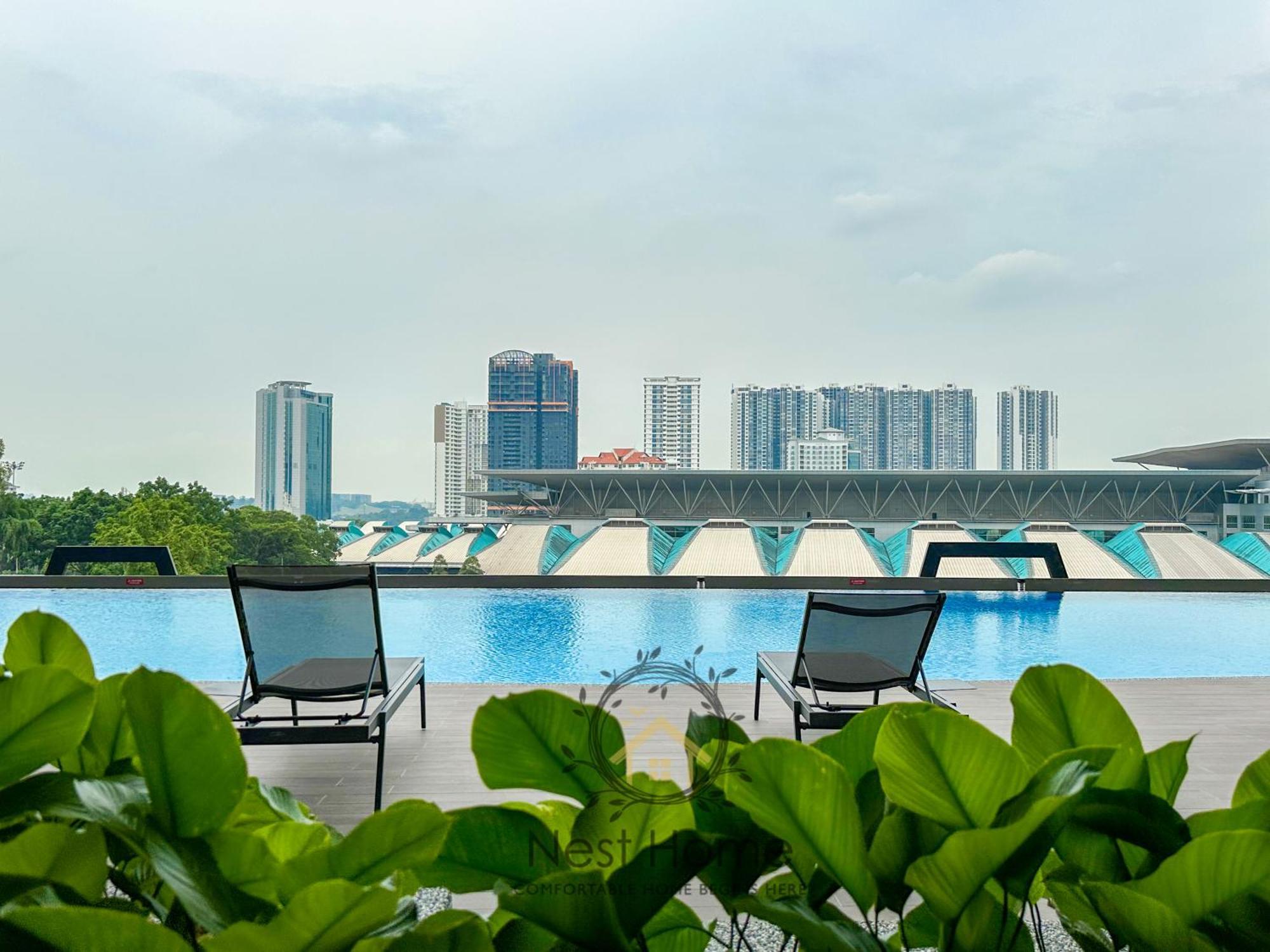 Twin Tower Residence By Nest Home【5 Mins Walk To Ciq】 Johor Bahru Luaran gambar