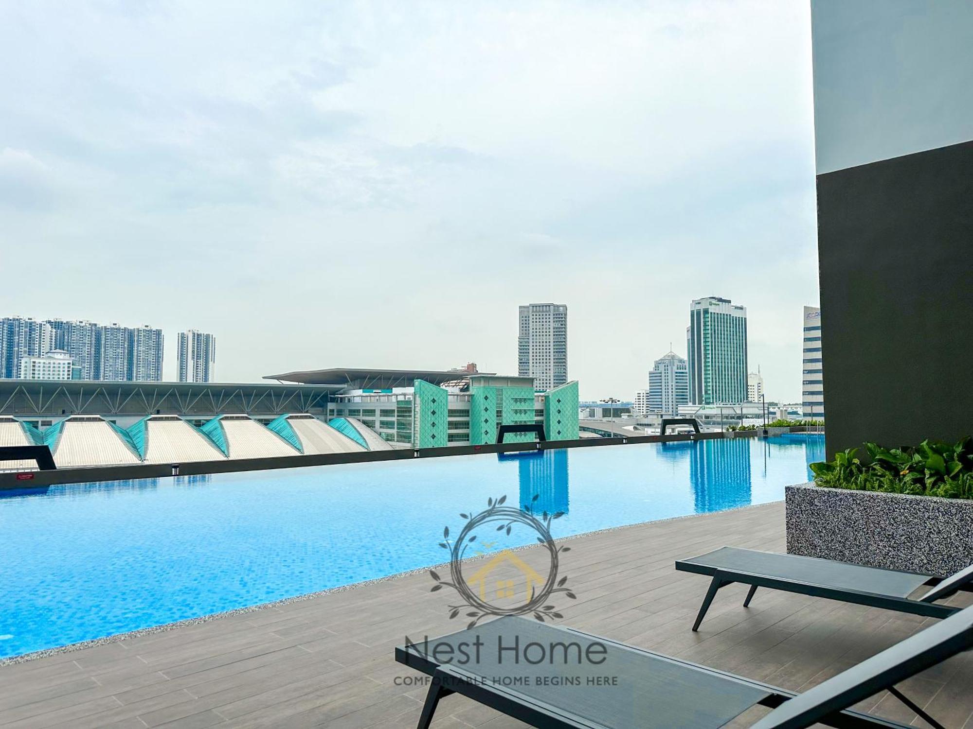 Twin Tower Residence By Nest Home【5 Mins Walk To Ciq】 Johor Bahru Luaran gambar